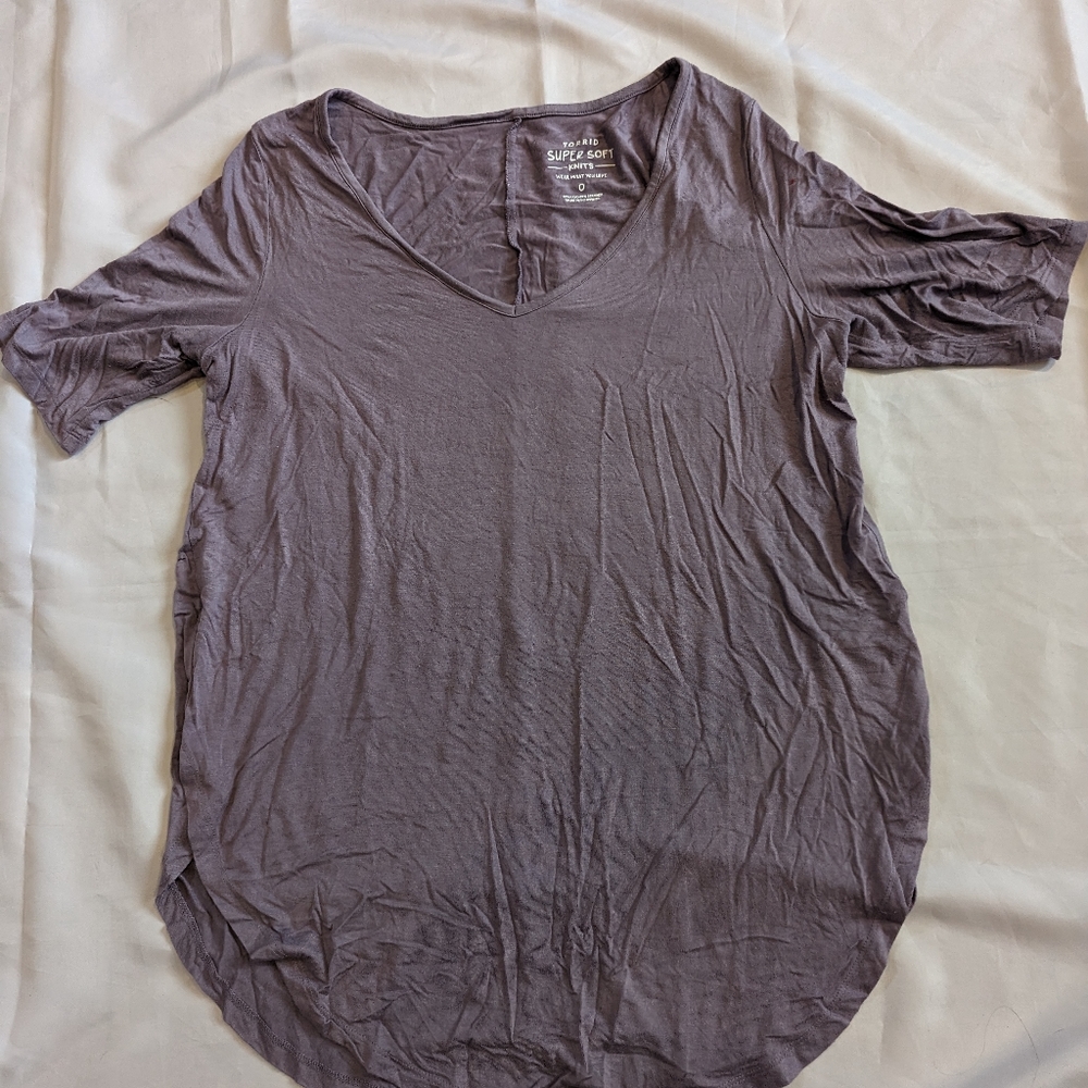 Torrid super soft high low tunic